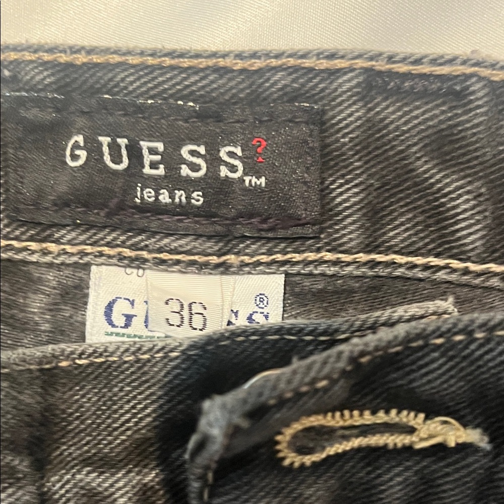 Guess Charcoal Denim Jeans - Picture 3 of 7